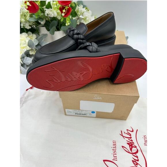 Men\'s Christian Louboutin URBINO leather loafers size 42 men in Italy main image 10